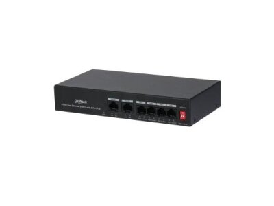 Switch|DAHUA|PFS3006-4ET-36|PoE ports 4|36 Watts|DH-PFS3006-4ET-36 1