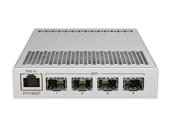 Switch|MIKROTIK|1x10Base-T / 100Base-TX / 1000Base-T|4xSFP+|PoE ports 1|CRS305-1G-4S+IN 2 Switch|MIKROTIK|1x10Base-T / 100Base-TX / 1000Base-T|4xSFP+|PoE ports 1|CRS305-1G-4S+IN 2