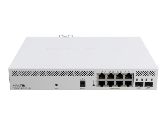Switch|MIKROTIK|8x10Base-T / 100Base-TX / 1000Base-T|2xSFP+|CSS610-8P-2S+IN