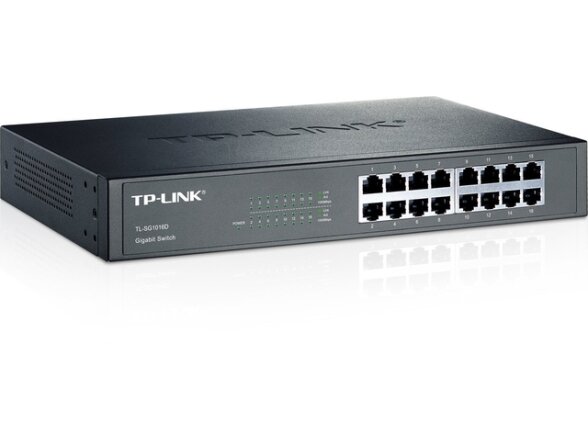 Switch|TP-LINK|16x10Base-T / 100Base-TX / 1000Base-T|TL-SG1016D 1