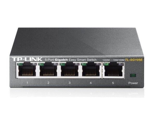 Switch|TP-LINK|5x10Base-T / 100Base-TX / 1000Base-T|TL-SG105E 5 Switch|TP-LINK|5x10Base-T / 100Base-TX / 1000Base-T|TL-SG105E 5