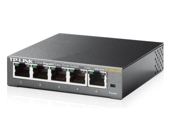 Switch|TP-LINK|5x10Base-T / 100Base-TX / 1000Base-T|TL-SG105E 7