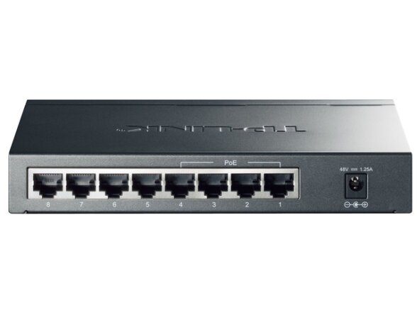 Switch|TP-LINK|8x10Base-T / 100Base-TX / 1000Base-T|TL-SG1008P 2