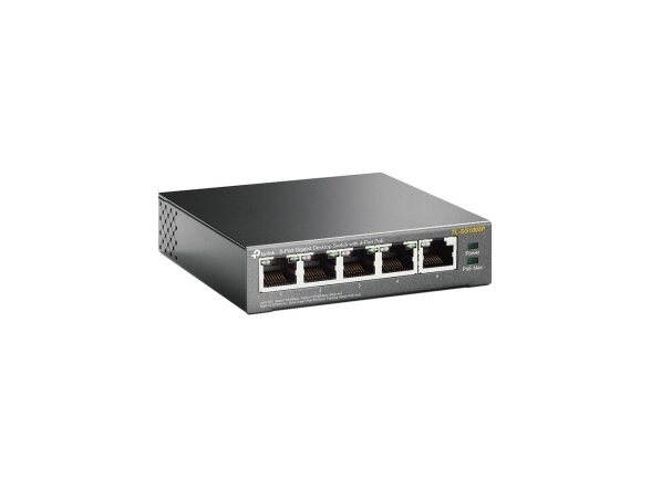 Switch|TP-LINK|Desktop/pedestal|5x10Base-T / 100Base-TX / 1000Base-T|PoE ports 4|TL-SG1005P 1