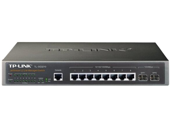 Switch|TP-LINK|Omada|TL-SG3210|Type L2|8x10Base-T / 100Base-TX / 1000Base-T|2xSFP|TL-SG3210 2 Switch|TP-LINK|Omada|TL-SG3210|Type L2|8x10Base-T / 100Base-TX / 1000Base-T|2xSFP|TL-SG3210 2