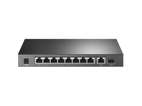 Switch|TP-LINK|TL-SG1210P|Desktop/pedestal|9x10Base-T / 100Base-TX / 1000Base-T|1xSFP|PoE+ ports 8|TL-SG1210P 1