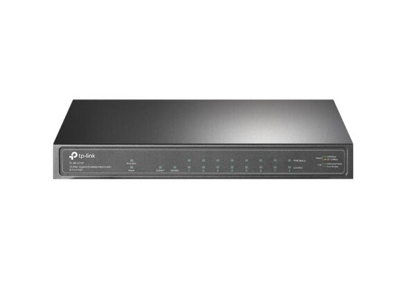 Switch|TP-LINK|TL-SG1210P|Desktop/pedestal|9x10Base-T / 100Base-TX / 1000Base-T|1xSFP|PoE+ ports 8|TL-SG1210P