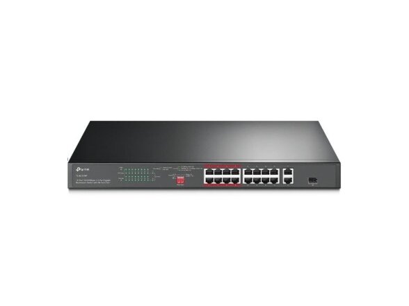 Switch|TP-LINK|TL-SL1218P|Desktop/pedestal|16x10Base-T / 100Base-TX|PoE+ ports 16|TL-SL1218P Switch|TP-LINK|TL-SL1218P|Desktop/pedestal|16x10Base-T / 100Base-TX|PoE+ ports 16|TL-SL1218P