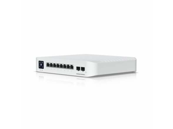 Switch|UBIQUITI|USW-PRO-8-POE|Type L3|2xSFP+|8xRJ45|PoE+ ports 8|120 Watts|USW-PRO-8-POE 1