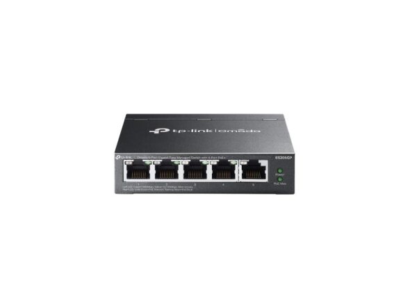 Switch|TP-LINK|Desktop/pedestal|5x10Base-T / 100Base-TX / 1000Base-T|PoE ports 4|ES205GP Switch|TP-LINK|Desktop/pedestal|5x10Base-T / 100Base-TX / 1000Base-T|PoE ports 4|ES205GP