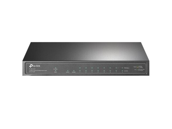 Switch|TP-LINK|TL-SG1210P|Desktop/pedestal|9x10Base-T / 100Base-TX / 1000Base-T|1xSFP|PoE+ ports 8|TL-SG1210P