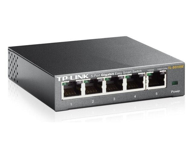 Switch|TP-LINK|5x10Base-T / 100Base-TX / 1000Base-T|TL-SG105E 6