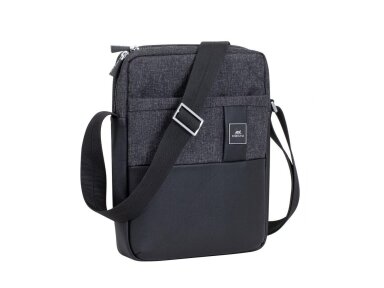 TABLET CASE CROSSBODY 11"/8811 BLACK MELANGE RIVACASE