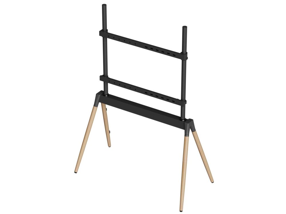 TV SET ACC FLOOR STAND 55-86"/BLK/WOOD TVS-86F-01-BK GEMBIRD