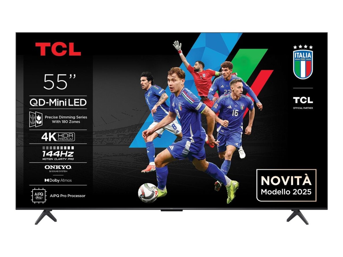 TV Set|TCL|55 "|4K Ultra HD|3840 x 2160 pixels|Flat|16:9|QD-Mini LED|55Q6C