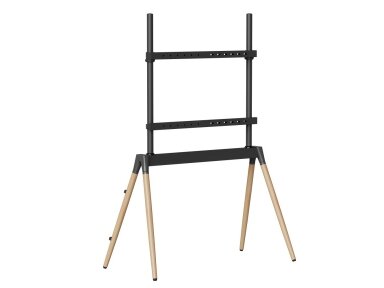 TV SET ACC FLOOR STAND 55-86"/BLK/WOOD TVS-86F-01-BK GEMBIRD