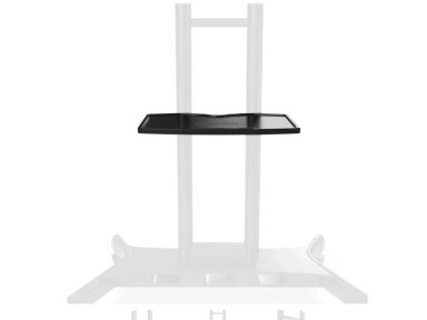 TV SET ACC SHELF MOBILE STAND/BLACK APT1881-B ONKRON