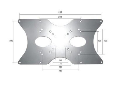 TV SET ACC VESA ADAPTER PLATE/22-52" FPMA-VESA400 NEOMOUNTS
