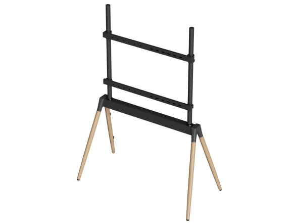 TV SET ACC FLOOR STAND 55-86"/BLK/WOOD TVS-86F-01-BK GEMBIRD