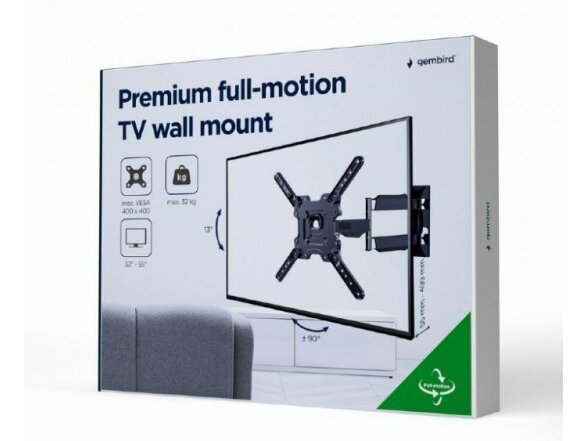 TV SET ACC WALL MOUNT 32-55"/WM-55ST-01 GEMBIRD 4 TV SET ACC WALL MOUNT 32-55"/WM-55ST-01 GEMBIRD 4