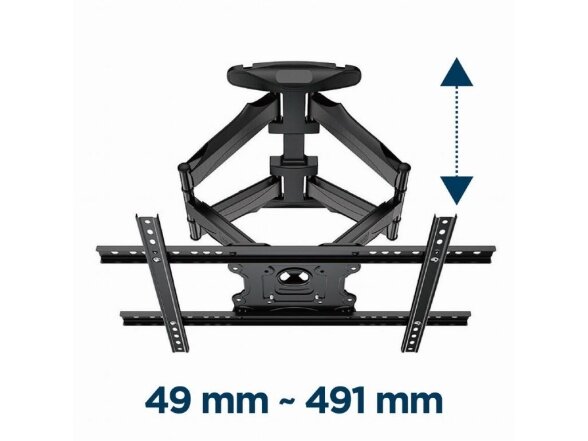 TV SET ACC WALL MOUNT 32-75"/WM-75ST-01 GEMBIRD 3