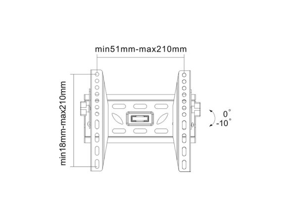 TV SET ACC WALL MOUNT BLACK/24-40" LED-W220 NEOMOUNTS 5 TV SET ACC WALL MOUNT BLACK/24-40" LED-W220 NEOMOUNTS 5
