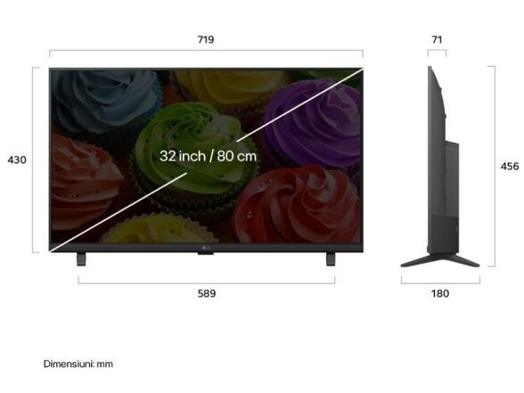 TV SET LCD 32"/32LB650B3LA LG 2