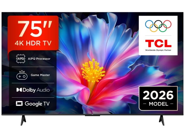 TV Set|TCL|75 "|4K Ultra HD|3840 x 2160 pixels|Flat|16:9|QLED|75P6L 8