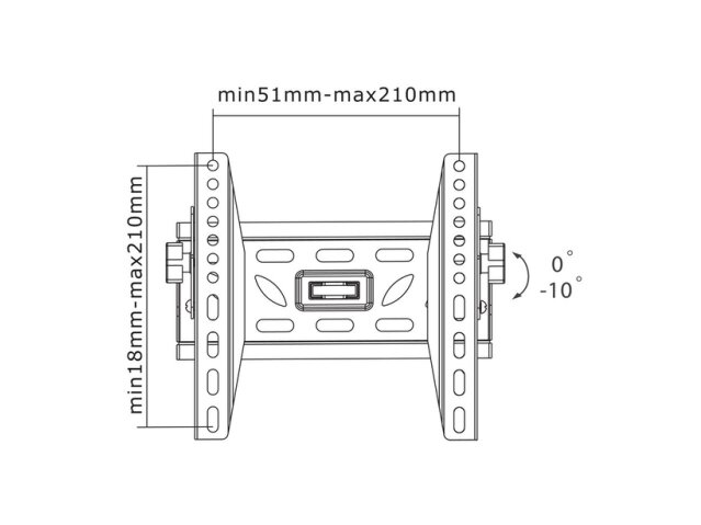 TV SET ACC WALL MOUNT BLACK/24-40" LED-W220 NEOMOUNTS 2 TV SET ACC WALL MOUNT BLACK/24-40" LED-W220 NEOMOUNTS 2