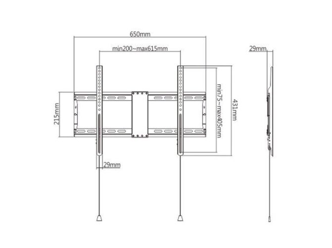 TV SET ACC WALL MOUNT 37-80"/WM-80F-01 GEMBIRD 1 TV SET ACC WALL MOUNT 37-80"/WM-80F-01 GEMBIRD 1