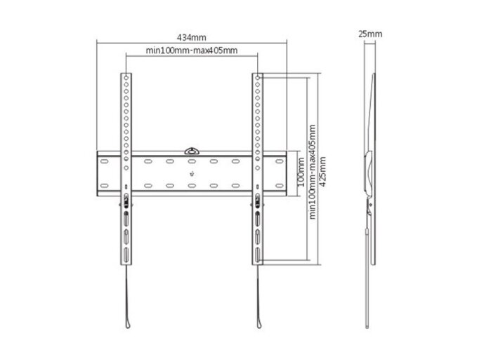 TV SET ACC WALL MOUNT 32-55"/WM-55F-02 GEMBIRD 1 TV SET ACC WALL MOUNT 32-55"/WM-55F-02 GEMBIRD 1