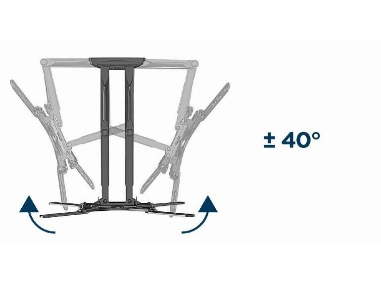 TV SET ACC WALL MOUNT 32-60"/WM-60ST-01 GEMBIRD 6