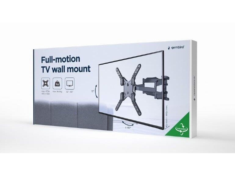 TV SET ACC WALL MOUNT 32-60"/WM-60ST-01 GEMBIRD 7