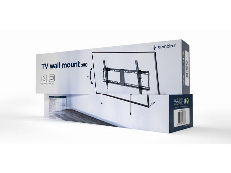 TV SET ACC WALL MOUNT 43-90"/WM-90T-01 GEMBIRD 2