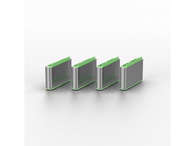 USB PORT TYPE-C BLOCKER 4PACK/GREEN 40426 LINDY