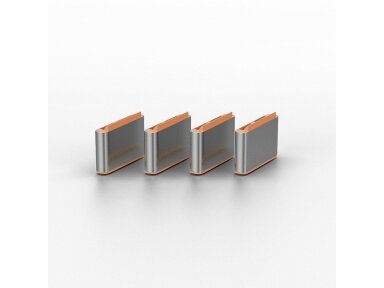 USB PORT TYPE-C BLOCKER 4PACK/ORANGE 40428 LINDY