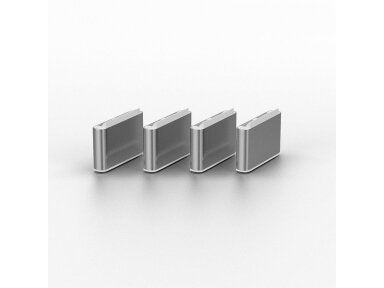USB PORT TYPE-C BLOCKER 4PACK/WHITE 40427 LINDY