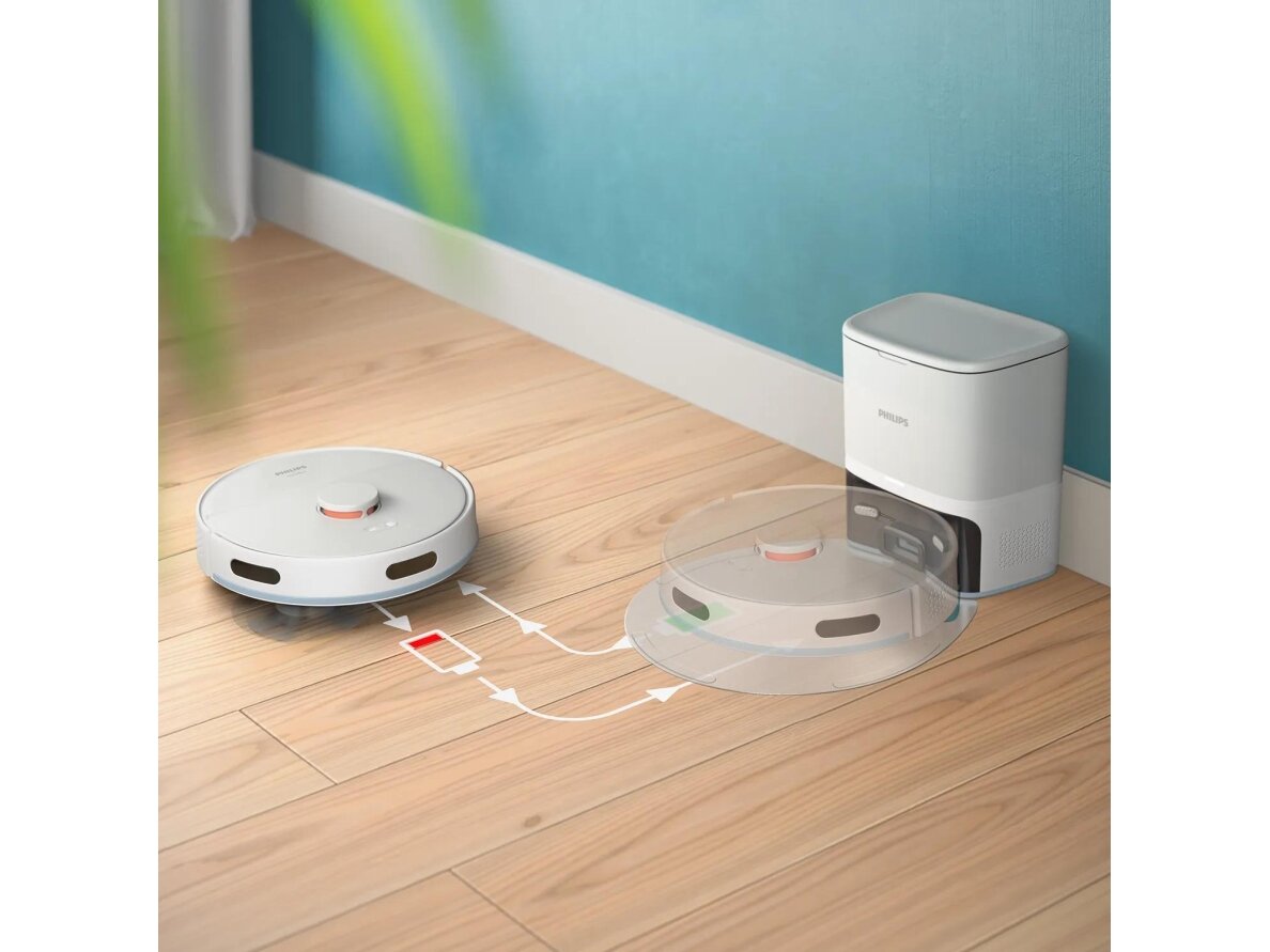 VACUUM CLEANER ROBOT/BLACK XU2100/25 PHILIPS 4