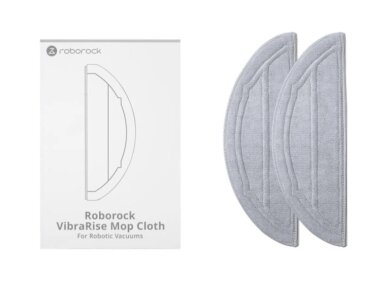 VACUUM ACC MOP CLOTH VIBRARISE/GREY 2PC 8.02.0436 ROBOROCK