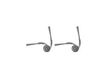 VACUUM ACC SIDE BRUSH 2PCS/GREY MOQ75 8.02.0372 ROBOROCK