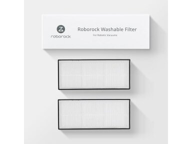 VACUUM ACC WASHABLE FILTER/WHITE 2PACK 8.02.0426 ROBOROCK