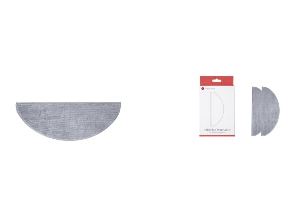 VACUUM ACC MOP CLOTH/2PC 8.02.0425 ROBOROCK VACUUM ACC MOP CLOTH/2PC 8.02.0425 ROBOROCK