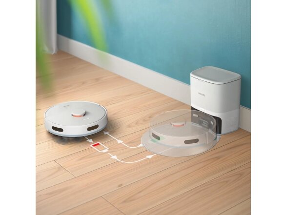 VACUUM CLEANER ROBOT/BLACK XU2100/25 PHILIPS 4