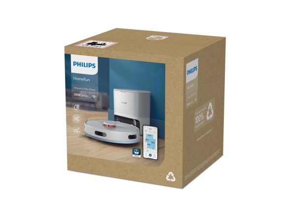 VACUUM CLEANER ROBOT/BLACK XU2100/25 PHILIPS 5