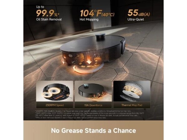 VACUUM CLEANER ROBOT X60 ULTRA/BLACK RLX86DE-BLACK DREAME 8 VACUUM CLEANER ROBOT X60 ULTRA/BLACK RLX86DE-BLACK DREAME 8