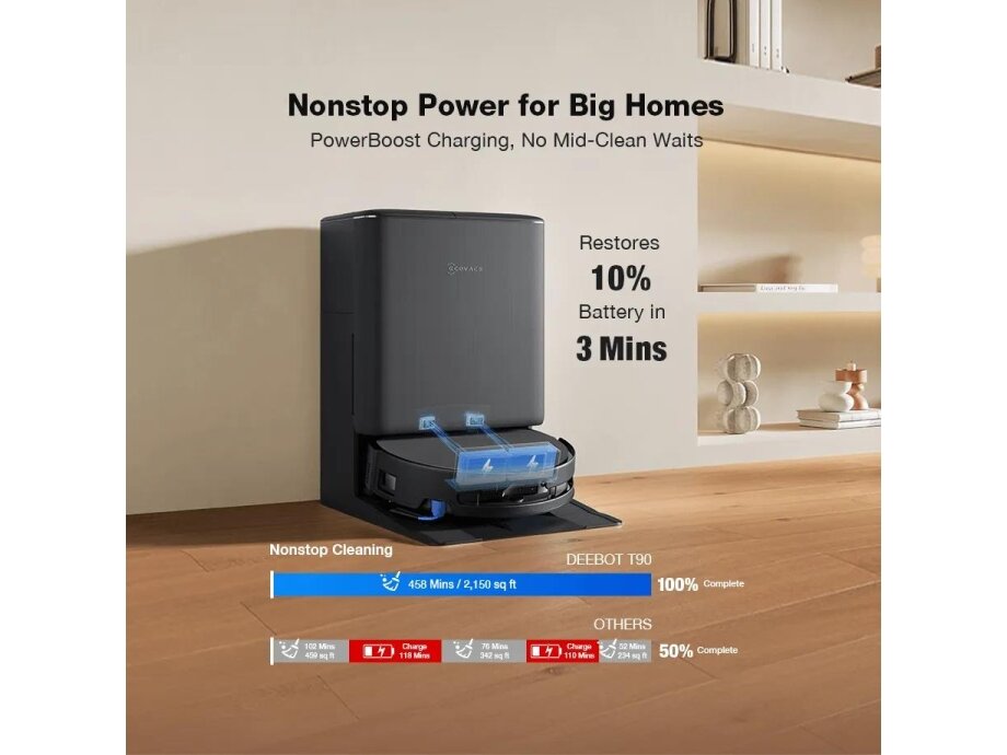 VACUUM CLEANER ROBOT/DEEBOT T90 OMNI ECOVACS 4 VACUUM CLEANER ROBOT/DEEBOT T90 OMNI ECOVACS 4