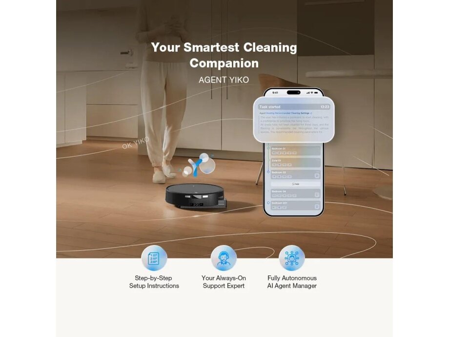 VACUUM CLEANER ROBOT/DEEBOT T90 OMNI ECOVACS 8
