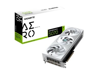 VGA PCIE16 RTX5070 12GB GDDR7/GV-N5070AERO OC-12GD GIGABYTE