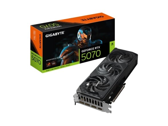 VGA PCIE16 RTX5070 12GB GDDR7/GV-N5070WF3OC-12GD GIGABYTE VGA PCIE16 RTX5070 12GB GDDR7/GV-N5070WF3OC-12GD GIGABYTE