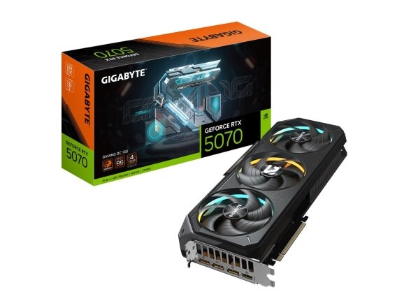 VGA PCIE16 RTX5070 12GB GDDR7/GVN5070GAMING OC-12GD GIGABYTE VGA PCIE16 RTX5070 12GB GDDR7/GVN5070GAMING OC-12GD GIGABYTE